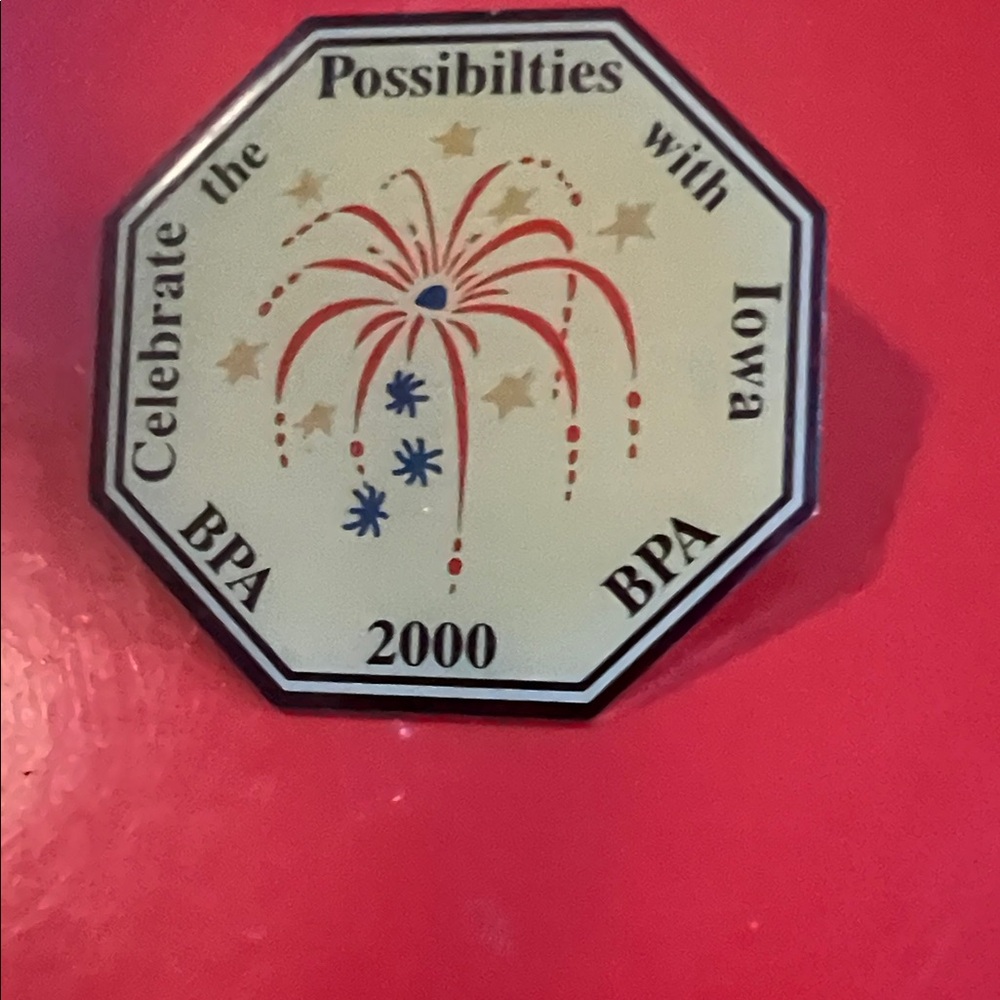 Celebrate the Possibilities bpa Party pin